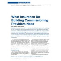 What Insurance Do Building Commissioning Providers Need