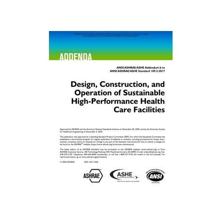 ASHRAE 189.3-2017 Addendum b