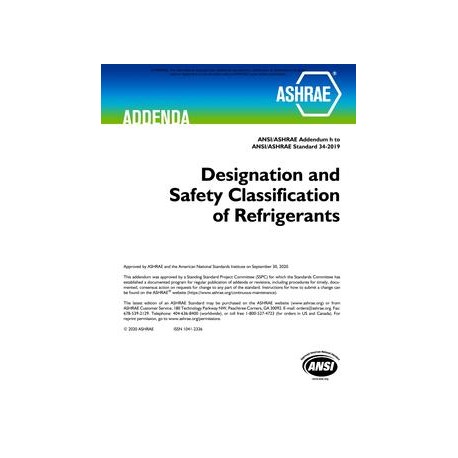 ASHRAE 34-2019 Addendum h