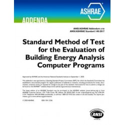 ASHRAE 140-2017 Addenda a