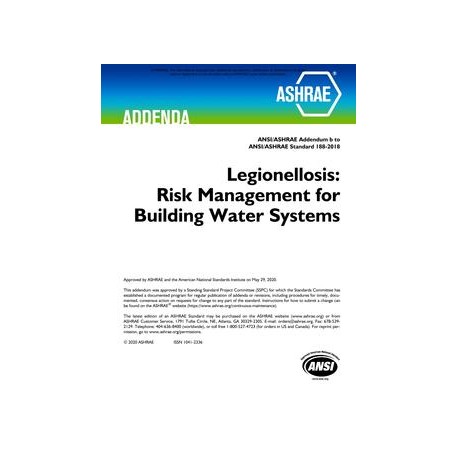 ASHRAE 188-2018 Addendum b