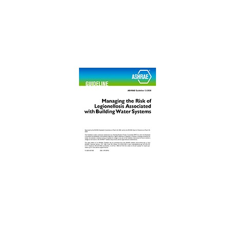 Guideline 12-2020 -- Managing the Risk of Legionellosis Associated with Building Water Systems