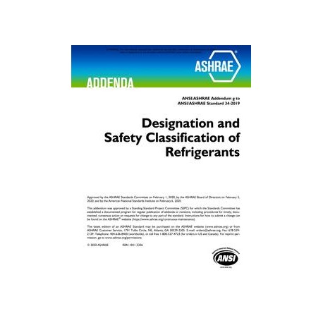 ASHRAE 34-2019 Addendum g