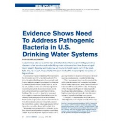 HVAC Applications: Evidence Shows Need to Address Pathogenic Bacteria in U.S. Drinking Water Systems