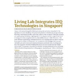 IEQ Applications: Living Lab Integrates IEQ Technologies in Singapore