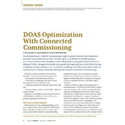 DOAS Optimization With Connected Commissioning