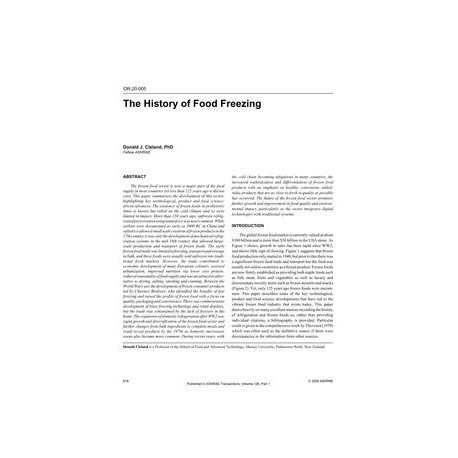 OR-20-005 -- The History of Food Freezing