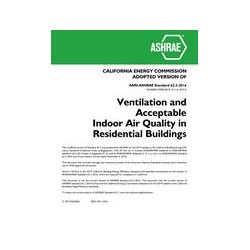 California Energy Commission Adopted Version of ANSI/ASHRAE Standard 62.2-2016