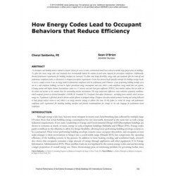 How Energy Codes Lead to Occupant Behaviors that Reduce Efficiency