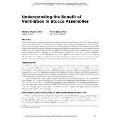 Understanding the Benefit of Ventilation in Stucco Assemblies