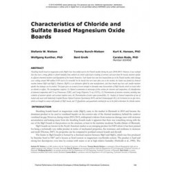 Characteristics of Chloride and Sulfate Based Magnesium Oxide Boards