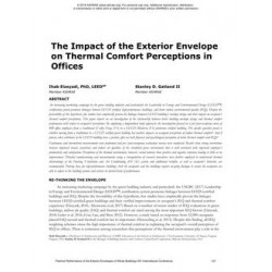 The Impact of the Exterior Envelope on Thermal Comfort Perceptions in Offices