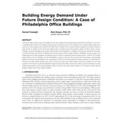 Building Energy Demand Under Future Design Condition: A Case of Philadelphia Office Buildings