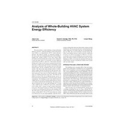 CH-18-008 -- Analysis of Whole-Building HVAC System Energy Efficiency