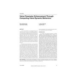 CH-18-007 -- Valve Flowmeter Enhancement Through Computing Valve Dynamic Behaviors