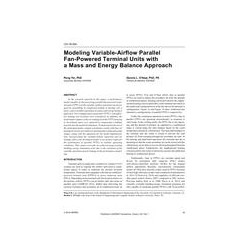 CH-18-004 -- Modeling Variable-Airflow Parallel Fan-Powered Terminal Units with a Mass and Energy Balance Approach