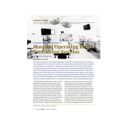 CFD Analysis of Hospital Operating Room Ventilation Systems Part 1: Analysis of Air Change Rates