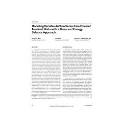 CH-18-003 -- Modeling Variable-Airflow Series Fan-Powered Terminal Units with a Mass and Energy Balance Approach