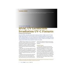 HVAC UV Germicidal Irradiation UV-C Fixtures: New Requirements for Worker Safety