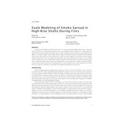 LV-17-C072 -- Scale Modeling of Smoke Spread in High-Rise Shafts During Fires