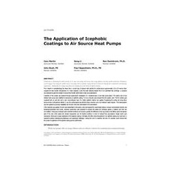 LV-17-C075 -- The Application of Icephobic Coatings to Air-Source Heat Pumps