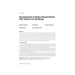 LV-17-C068 -- Development of Water-Based Hybrid VRF System for Buildings