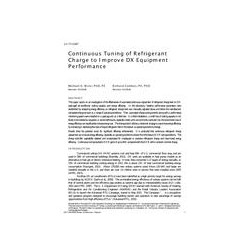 LV-17-C087 -- Continuous Tuning of Refrigerant Charge to Improve DX Equipment Performance