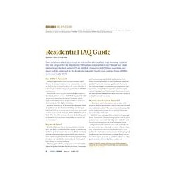 IAQ Applications: Residential IAQ Guide