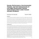 ICER16-12 -- Performance, Energy Efficiency, Cost Competitiveness, and Global Warming Assessments of Residential Scale Solar The