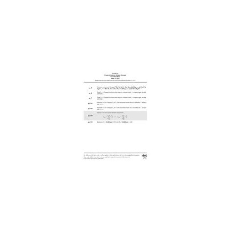 ASHRAE Practical Guide to Seismic Restraint Errata (June 15, 2015)