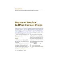 Degrees of Freedom in HVAC Controls Design