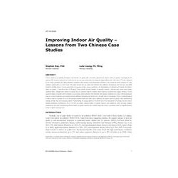 AT-15-C020 -- Improving Indoor Air Quality--Lessons from Two Chinese Case Studies