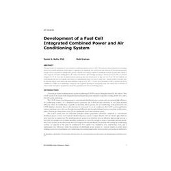 AT-15-C016 -- Development of a Fuel Cell Integrated Combined Power and Air-Conditioning System