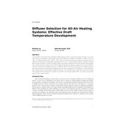 AT-15-C043 -- Diffuser Selection for All-Air Heating Systems: Effective Draft Temperature Development