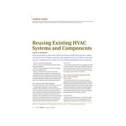 Reusing Existing HVAC Systems and Components