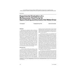 NY-14-015 -- Experimental Evaluation of a Multi-Purpose Heat Pump for Space Heating and Domestic Hot Water Draw