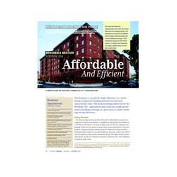 ASHRAE Technology Award: Affordable and Efficient