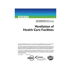 ASHRAE 170-2008 Addenda k, n, v