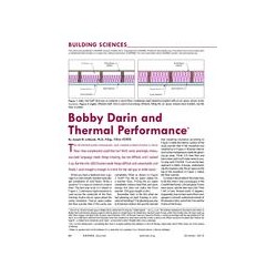 Building Sciences: Bobby Darin and Thermal Performance