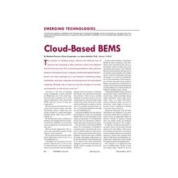 Emerging Technologies: Cloud-Based BEMS