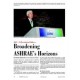 Broadening ASHRAE&x27;s Horizons: 2012-13 Presidential Address