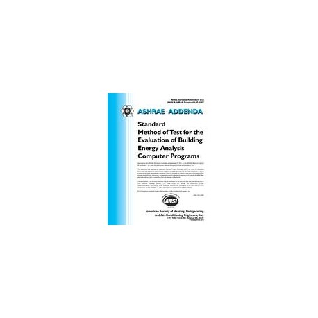 ASHRAE 140-2007 Addenda c