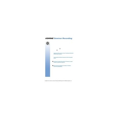 Seminar 39 -- Walk-in Coolers: Measuring and Modeling Performance