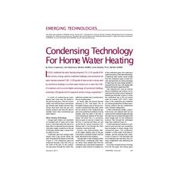 Emerging Technologies: Condensing Technology For Home Water Heating