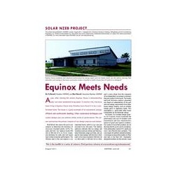 12: Solar NZEB Project: Equinox Meets Needs