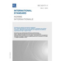 IEC 63171 Ed. 1.0 b:2021