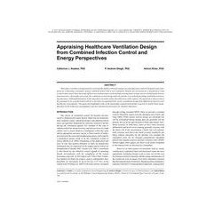 Appraising Healthcare Ventilation Design from Combined Infection Control and Energy Perspectives