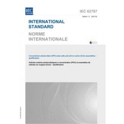 IEC 62787 Ed. 1.0 b:2021