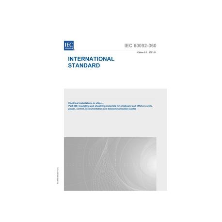 IEC 60092-360 Ed. 2.0 en:2021