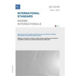 IEC 63185 Ed. 1.0 b:2020